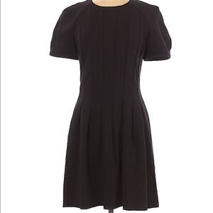 W118 Walter Baker Pleated Caroline Dress Black